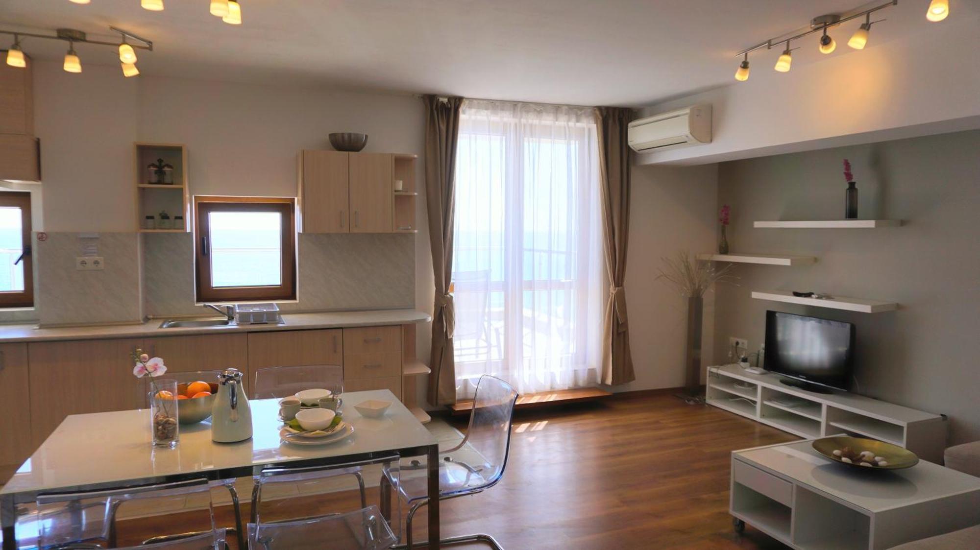 Бяла Клиф Апартментс - Byala Cliff Apartments Экстерьер фото